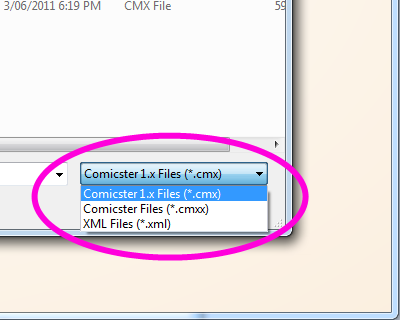Comicster File Plug-Ins